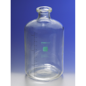 PYREXPLUS® Coated 13.25L Solution Bottle with Tooled Neck