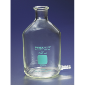 PYREXPLUS® Coated 4L Aspirator Bottle with Bottom Sidearm