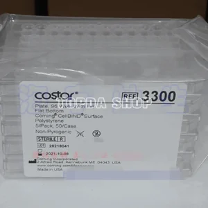 Corning® CellBIND® 96 Well Clear Flat Bottom Polystyrene Microplate, with Lid, Sterile