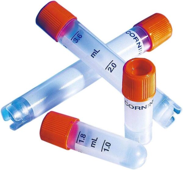 430656 - Corning 5mL Internal Threaded Polypropylene Cryogenic Vial, Self-Standing with Round Bottom