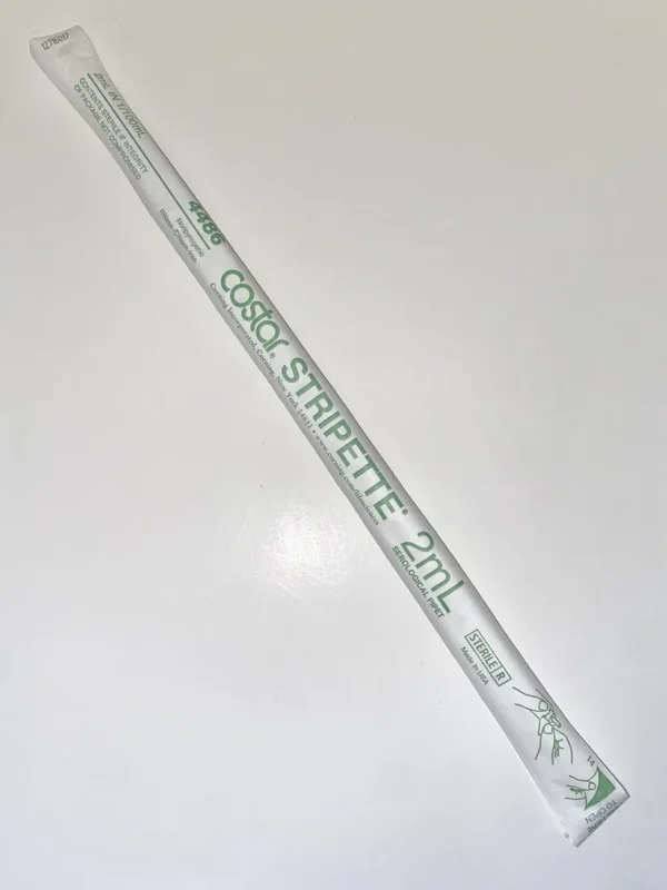 4486 - Costar® 2mL Stripette® Serological Pipets, Polystyrene, Individually Paper/Plastic Wrapped, Sterile