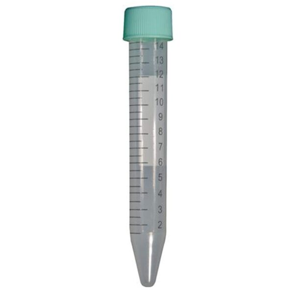 Conical Centrifuge Tubes 15mL, Clear