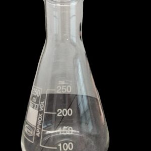 Flask, Clear, Conical, Graduated, (Erlenmeyer) Narrow Mouth 250ML