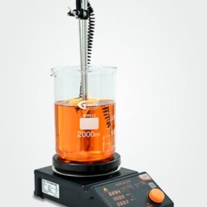 900.DNDG.01 - Magnetic Stirrer with Digital Hotplate, Ceramic Coated Stainless Steel Top
