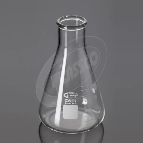 231.402.04 - 250ml Flask, Erlenmeyer, Narrow Mouth, ASTM