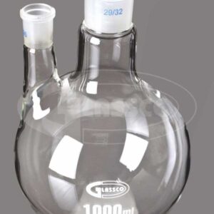 059.212.03 - 500ml Flasks, Round Bottom, 2 Neck Parallel
