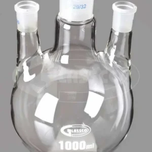 061.402.09 - 500 ml Flasks, Round Bottom, 3 Neck Parallel, ASTM