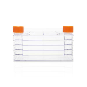 Polystyrene CellSTACK® - 5 Chamber with Vent Caps, 8 per Case