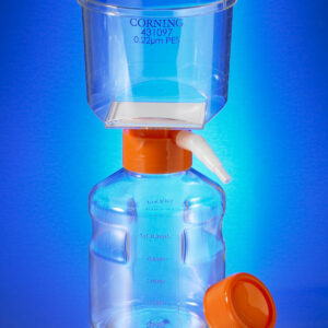 431096 - Corning® 250 mL Vacuum Filter/Storage Bottle System, 0.22 µm Pore 19.6cm² PES Membrane, Sterile, 12/Case