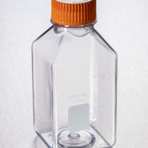431532 - Corning® 500 mL Square PET Storage Bottles with 45 mm Caps
