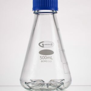 Flask, Culture, Baffled, Membrane Screw cap New