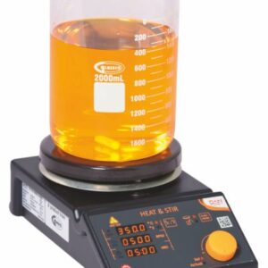 700.AG.01 - Magnetic Stirrer with Analog Hotplate, Stainless Steel Top
