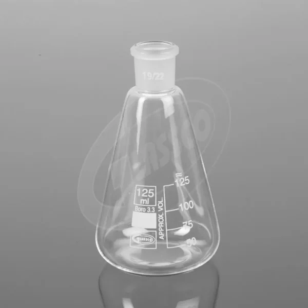071.470.51A - 125ml Flask, Erlenmeyer with Joint, ASTM