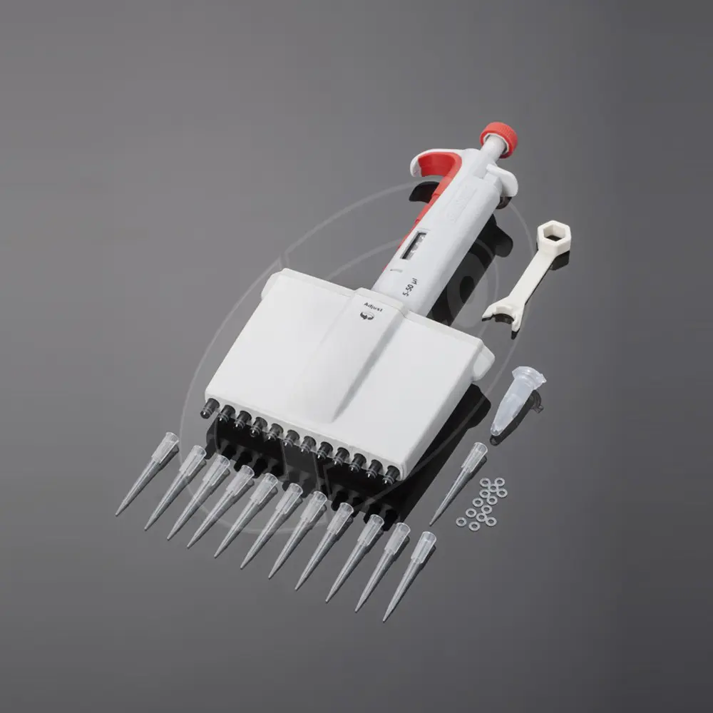 500.303.23 - 30 to 300µl Twelve Channel Micropipette