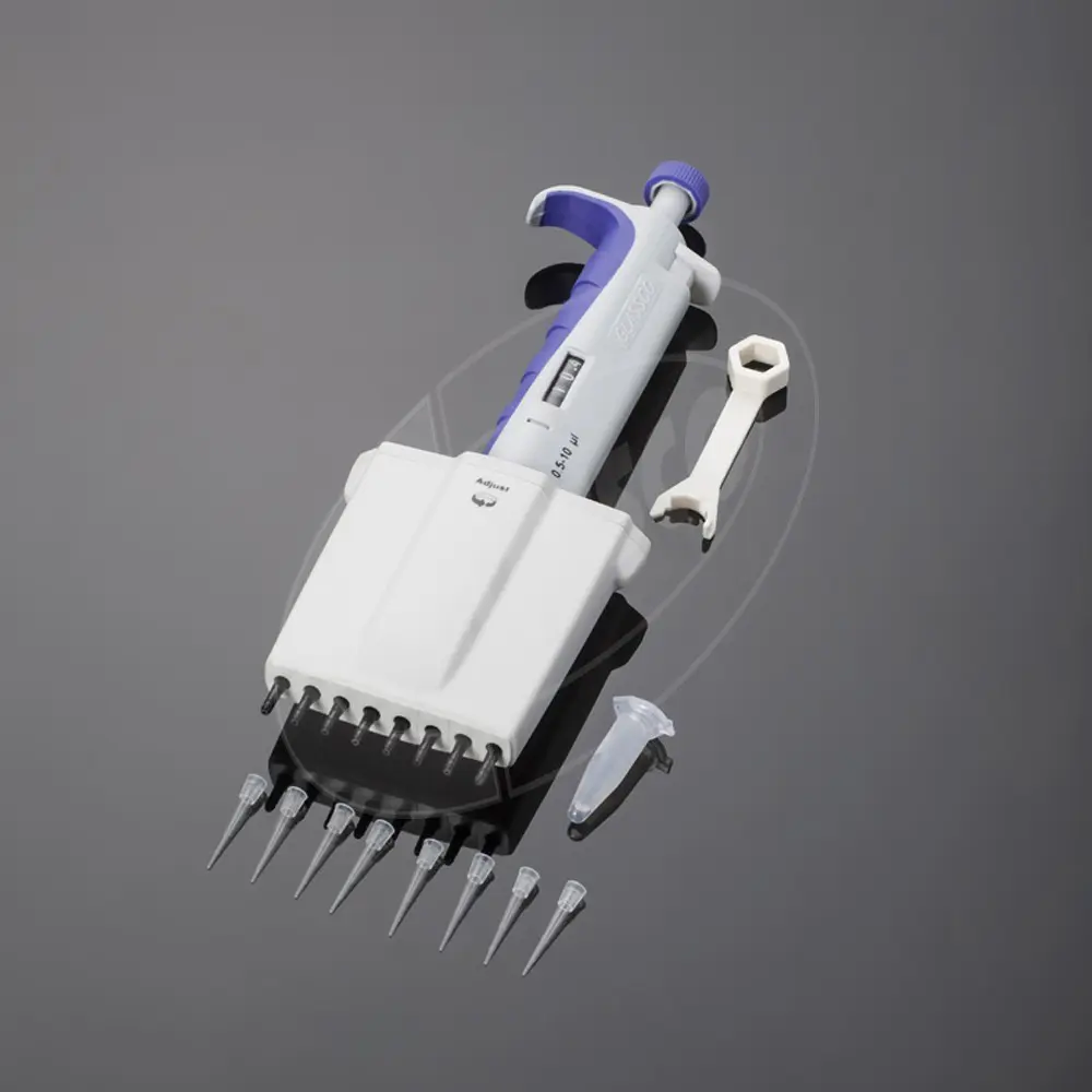 500.303.14 - 0.5 to 10µl High Performance Micro Volume Pipette, Multi Channel