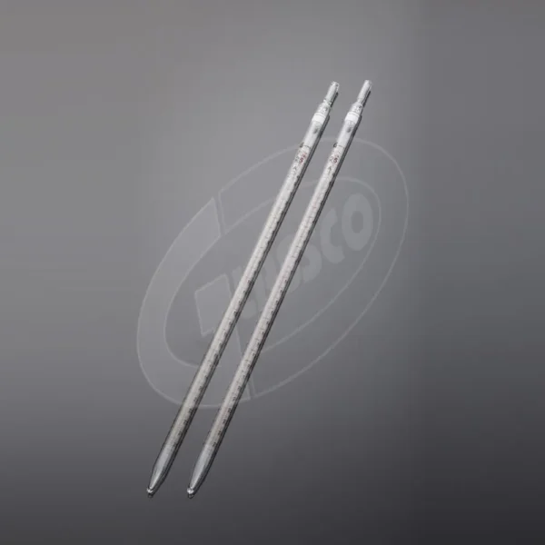 125.452.05 - 25ml Graduated Pipettes (Mohr), CLASS-A, SERIALIZED, Individual work Certificate, ASTM