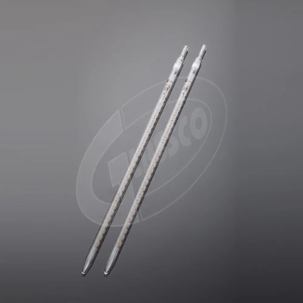 125.452.05 - 25ml Graduated Pipettes (Mohr), CLASS-A, SERIALIZED, Individual work Certificate, ASTM
