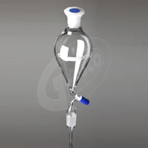 Separating Funnel Pear shape, Needle Valve Stopcock