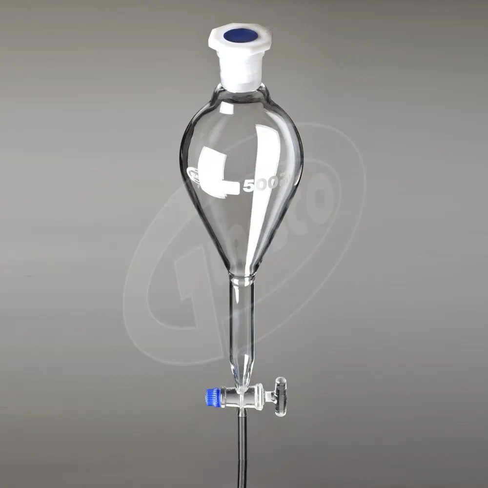 Separating Funnel Gilson, Solid Glass Stopcock