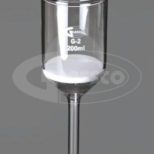 Funnels, Buchner, with sintered disc, ASTM