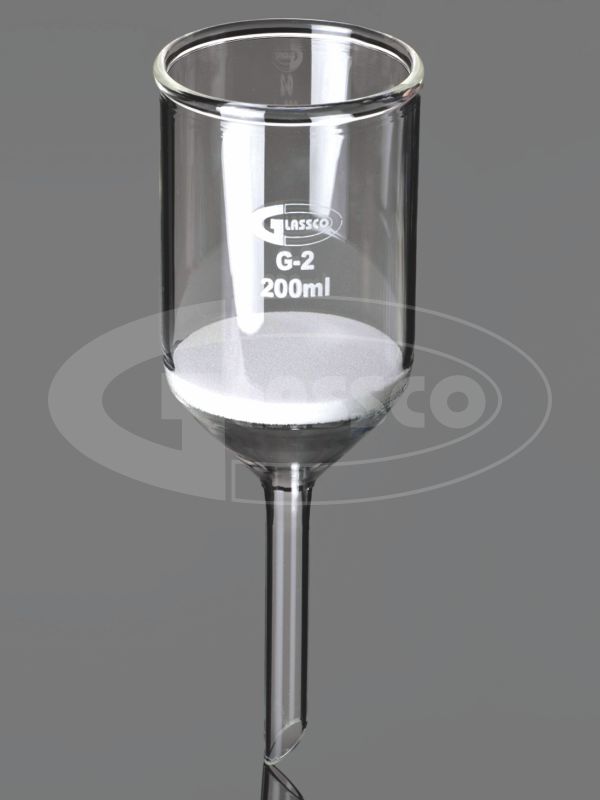 Funnels, Buchner, with sintered disc, ASTM