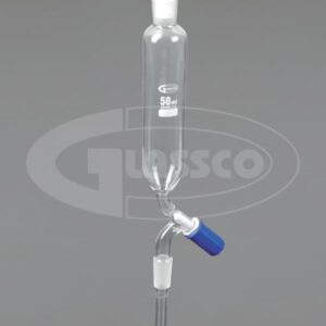 Separating Funnel, Cylindrical, Needle Valve Stopcock, DIN/ISO