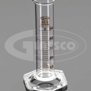 Measuring Cylinder, Low Form, Hex base, Class-B