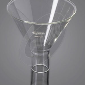 Funnel, Powder with fire polished rim and stem, ASTM