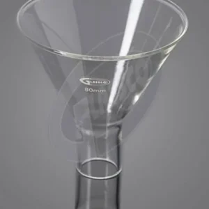 Funnel with stem Quartzware